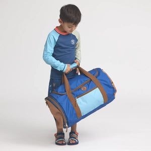 CRYWOLF PACKABLE DUFFEL BAG Deep Sea Colourblock