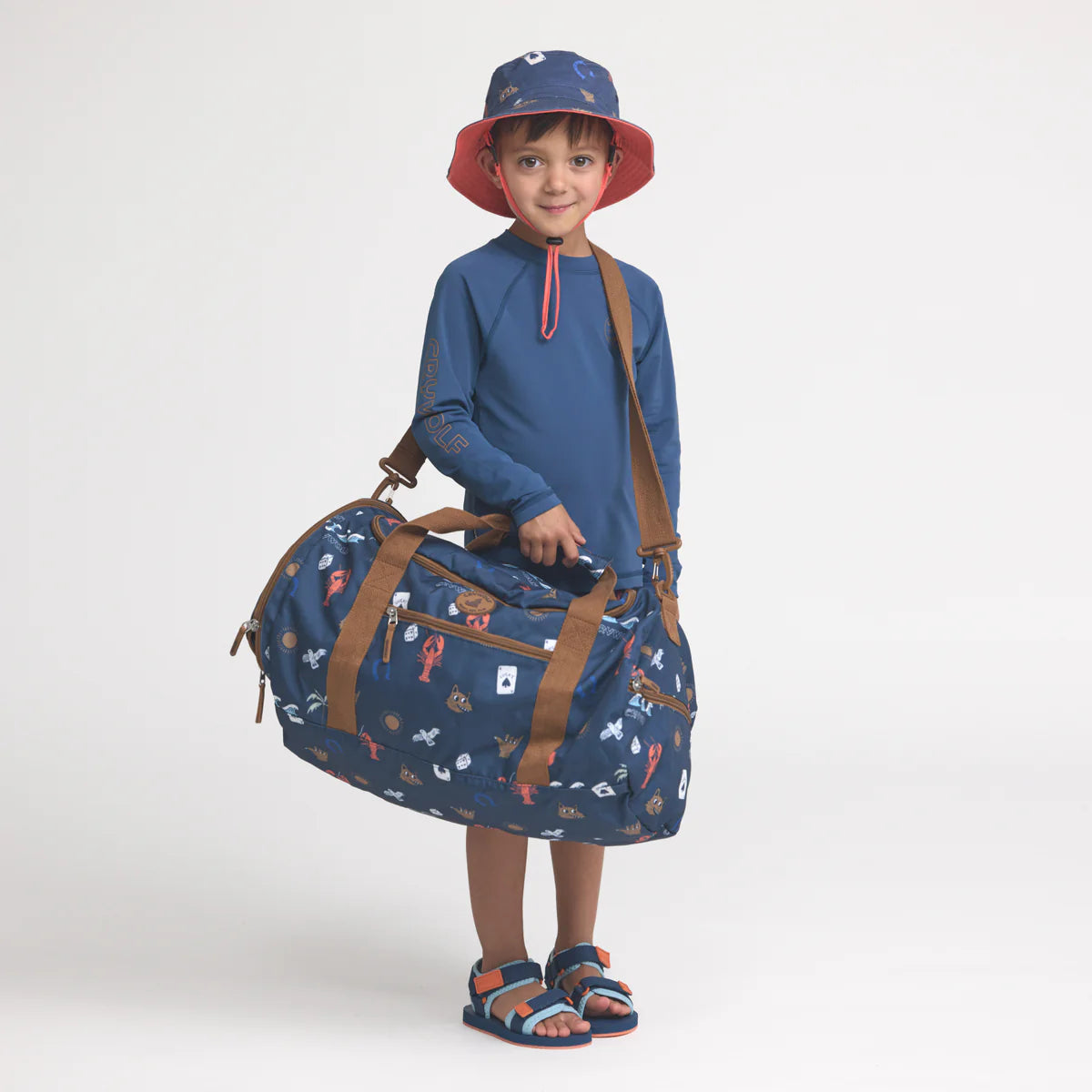 CRYWOLF KIDS PACKABLE DUFFEL BAG Lucky Days