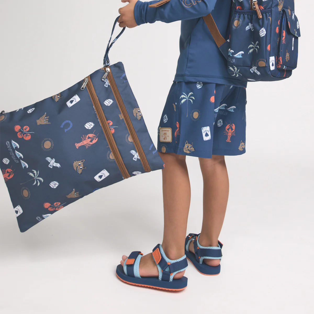 CRYWOLF WET BAG Lucky Days Navy