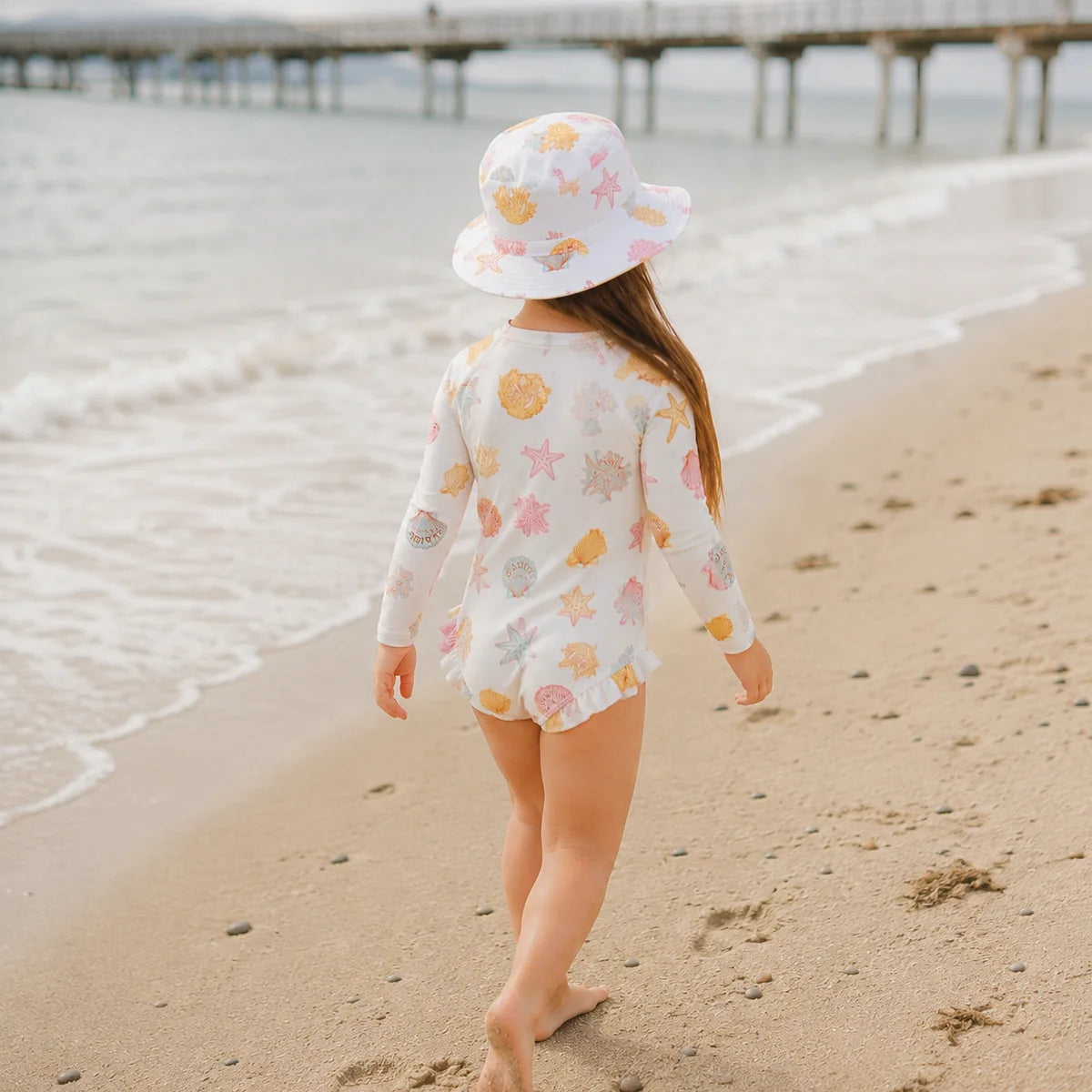 Crywolf Kids Baby LONG SLEEVE SWIMSUIT Shell