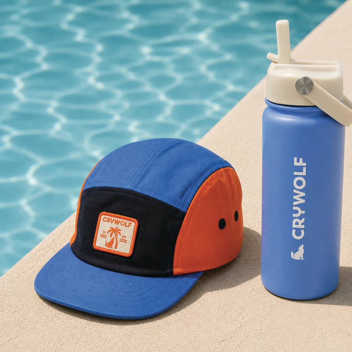 Crywolf Kids Boys LUCKY CAP Seaside Colourblock