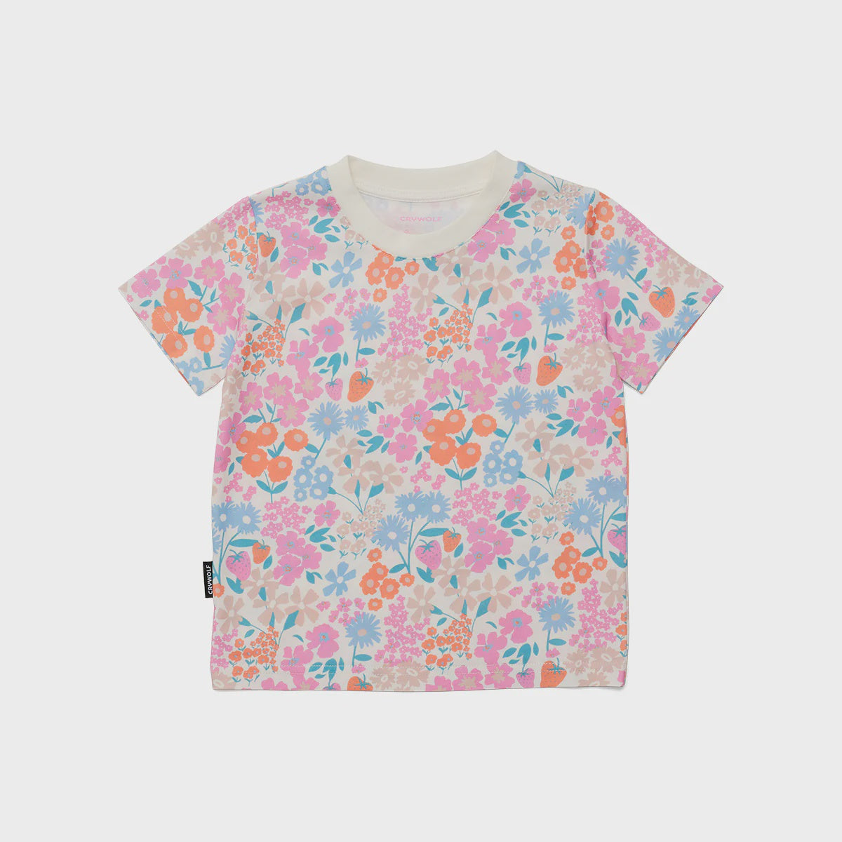 Crywolf Kids Girls SUN SMART T-SHIRT Berry Garden