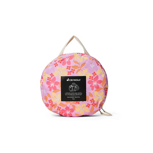 Crywolf Child PACKABLE DUFFEL BAG Hibiscus Daze