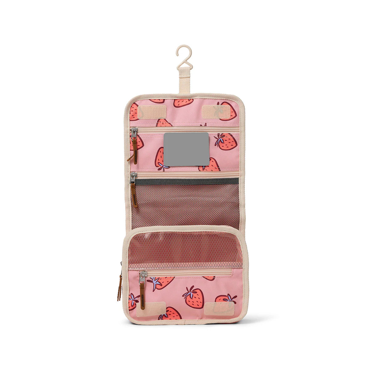 CRYWOLF HANGING TOILETRY BAG Strawberry Splash