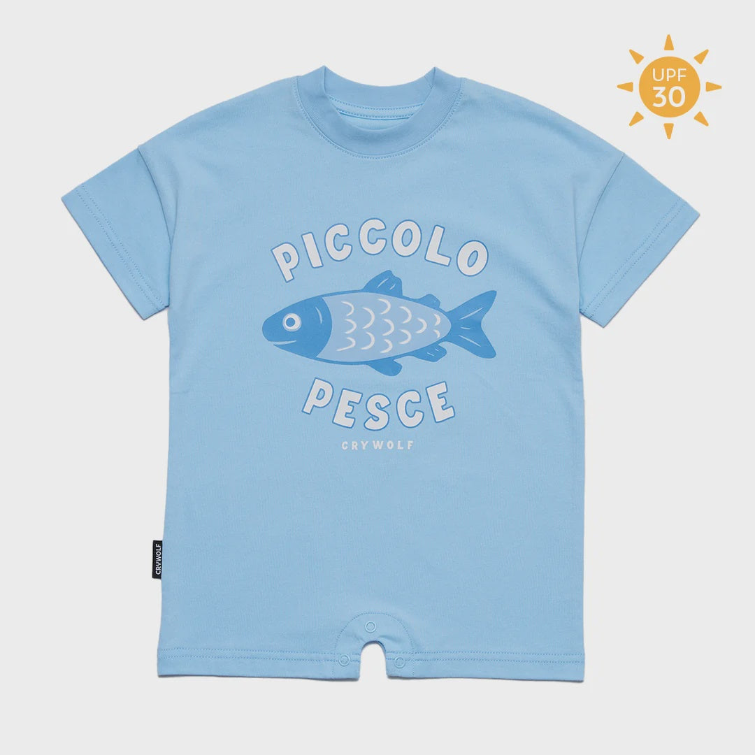 Crywolf SUN SMART ROMPER Little Fish