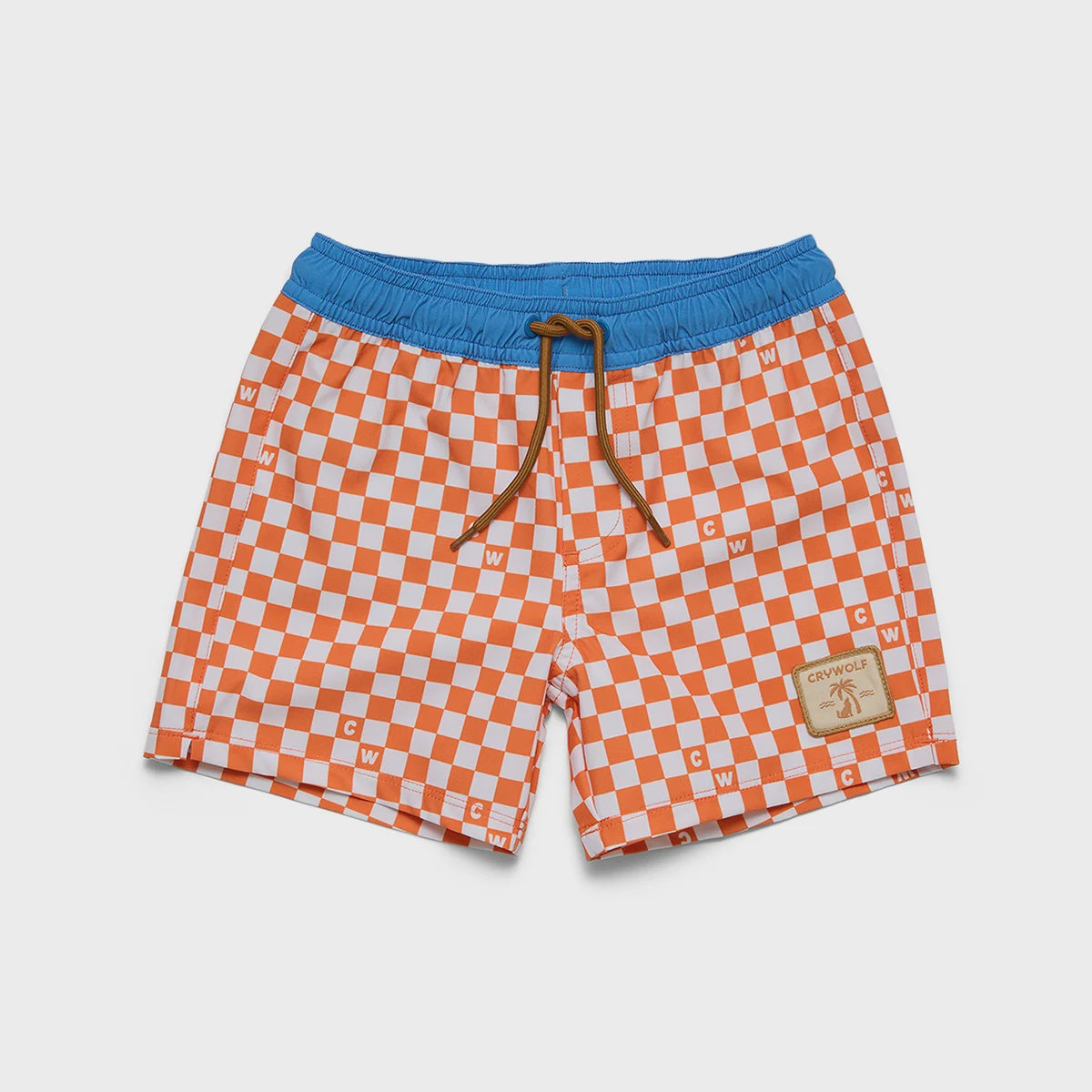 Crywolf Boys BOARD SHORT Sunset Check Beach