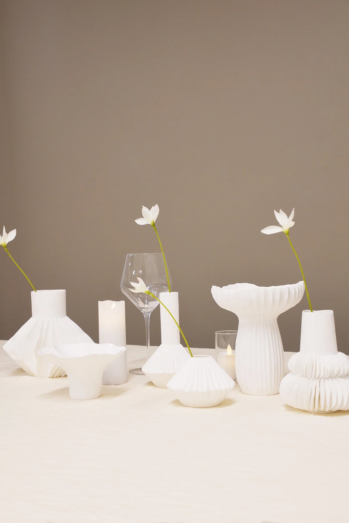 Maytime Mushroom Bowl White ceramic