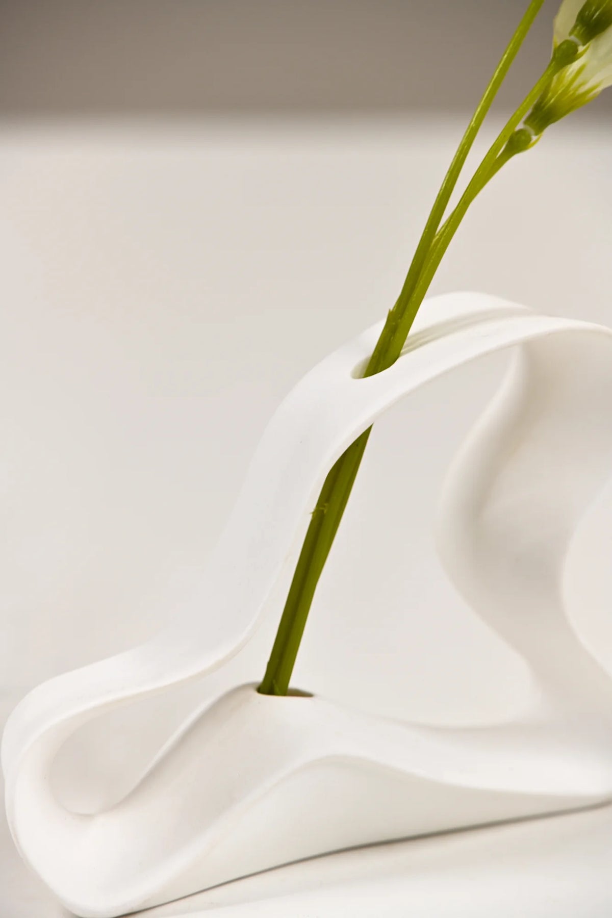 Maytime Infinity Ribbon Bud Vase