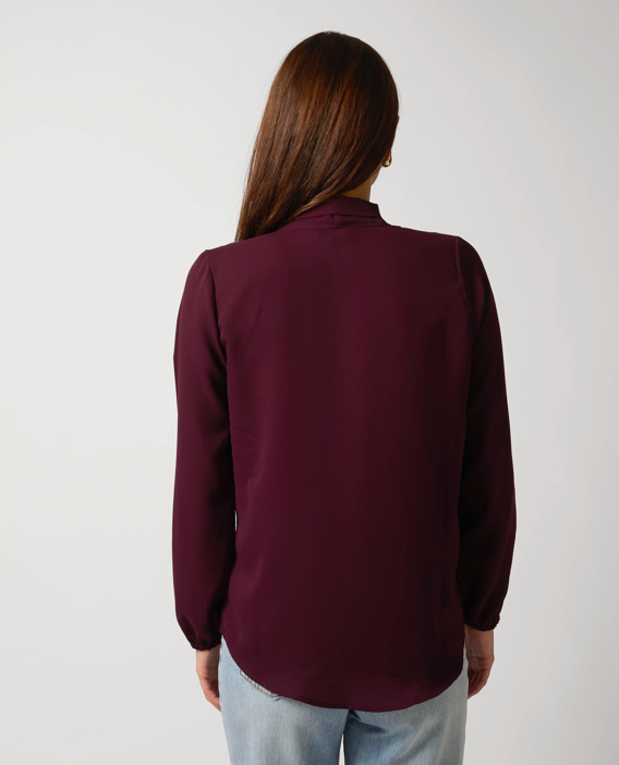 Camilla Top Merlot AW25 Stella Gemma