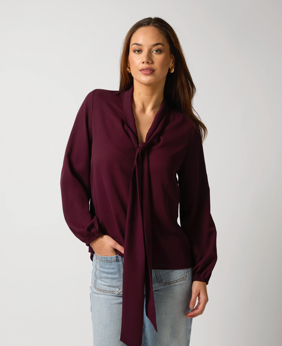 Camilla Top Merlot AW25 Stella Gemma