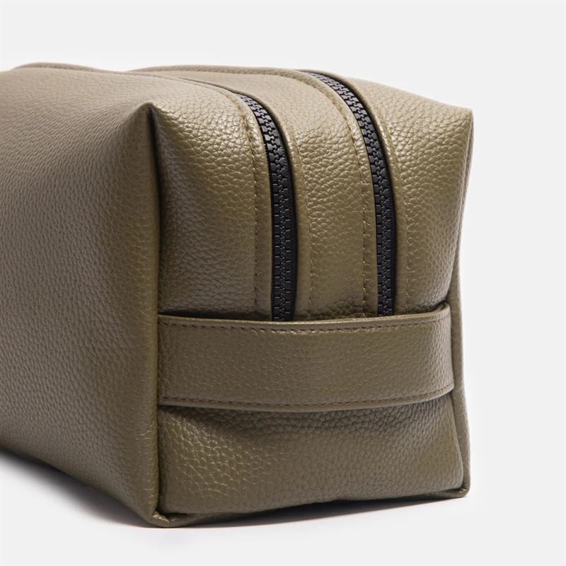 Caroline Gardner - Green - Large Travel Wash Bag Mens