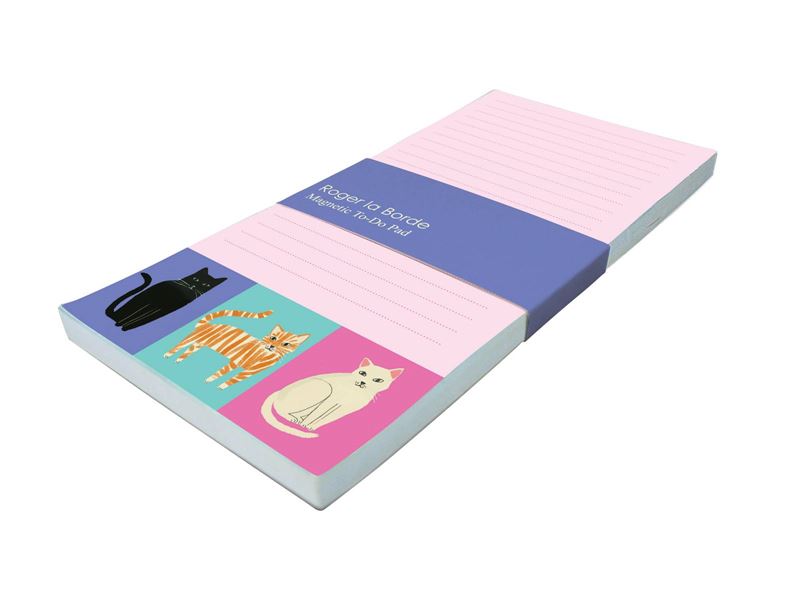 Roger La Borde - Cat Etticate - Magnetic Fridge Pad