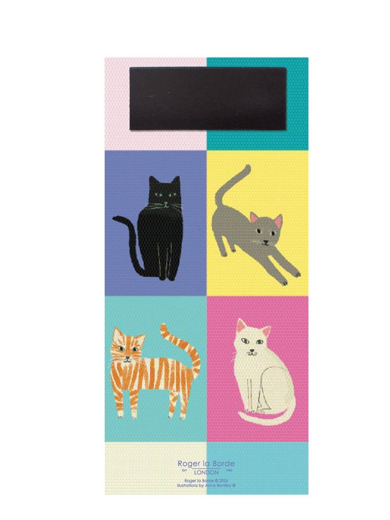 Roger La Borde - Cat Etticate - Magnetic Fridge Pad