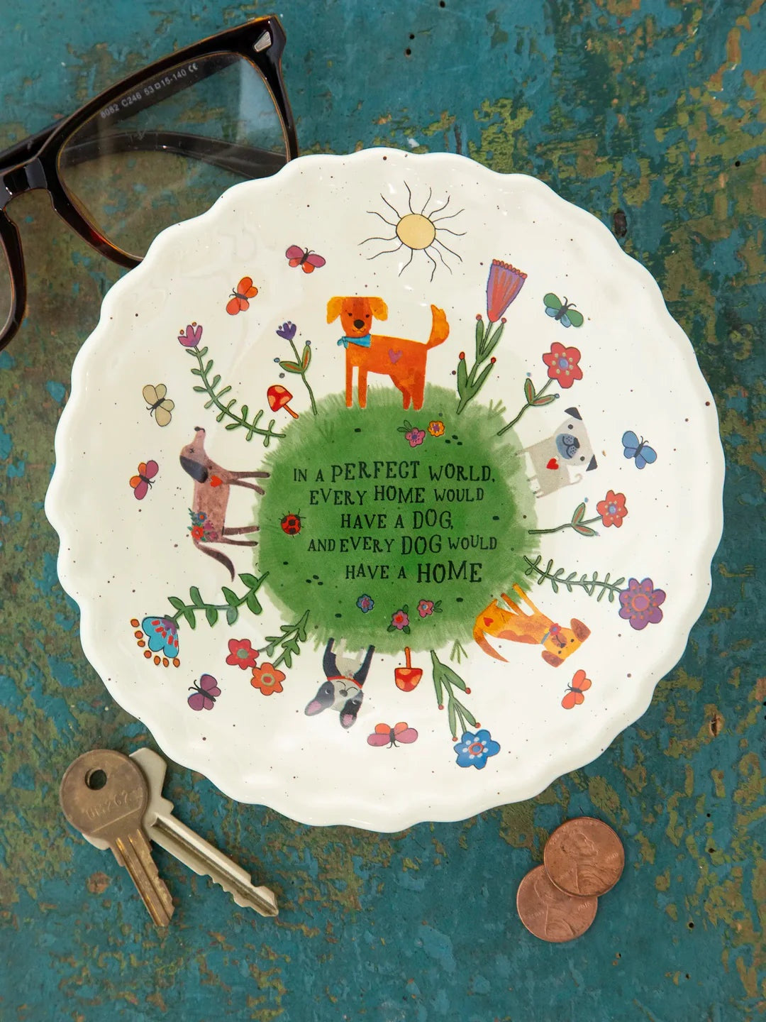 Natural Life Catch All Bowl - Every Dog Has a Home