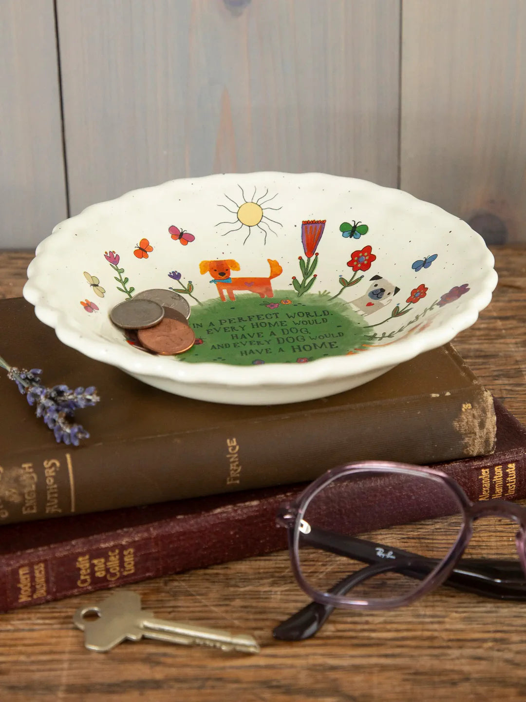 Natural Life Catch All Bowl - Every Dog Has a Home