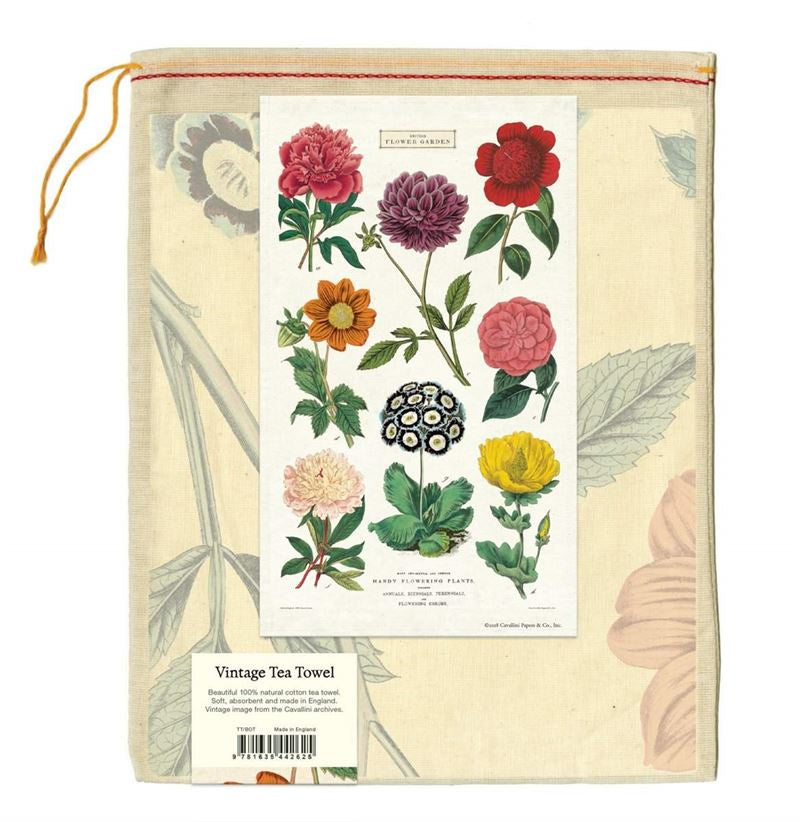 Cavallini & Co - Botanica - Tea Towel