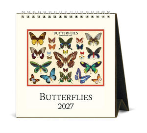 Cavallini & Co - Butterflies - 2027 Desk Calendar