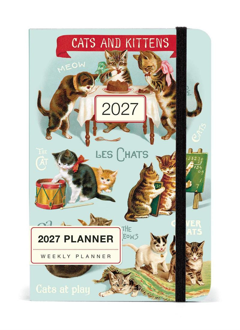 Cavallini & Co - Cats - 2027 Weekly Planner