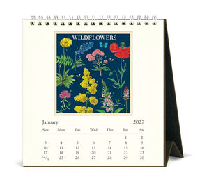 Cavallini & Co - Wildflowers - 2027 Desk Calendar