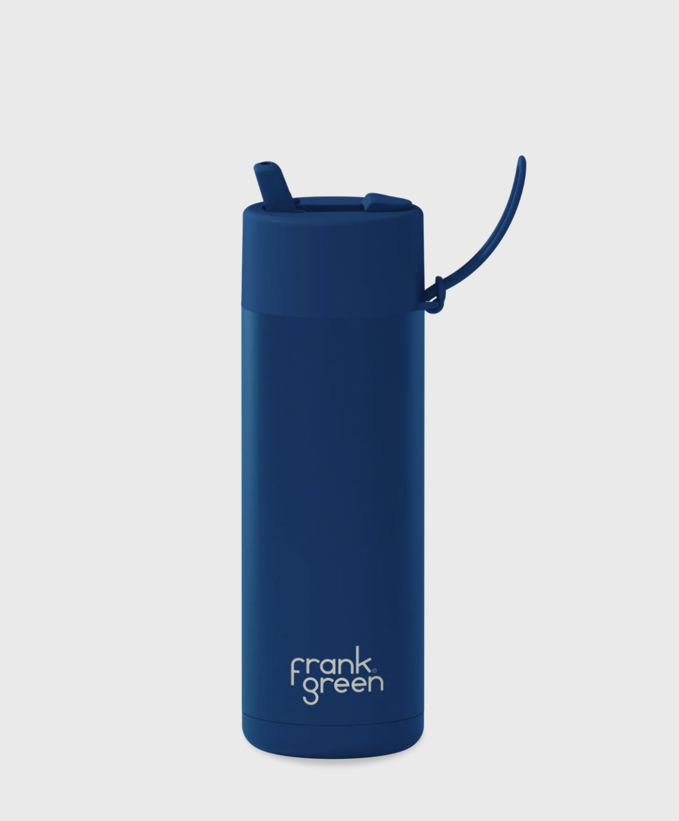 Ceramic Reusable Bottle 20oz - Deep Ocean