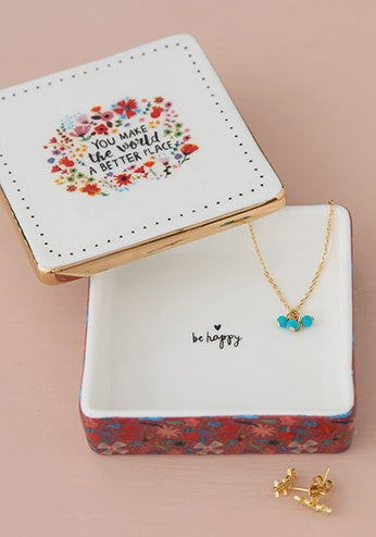 Ceramic Trinket Box Better Place