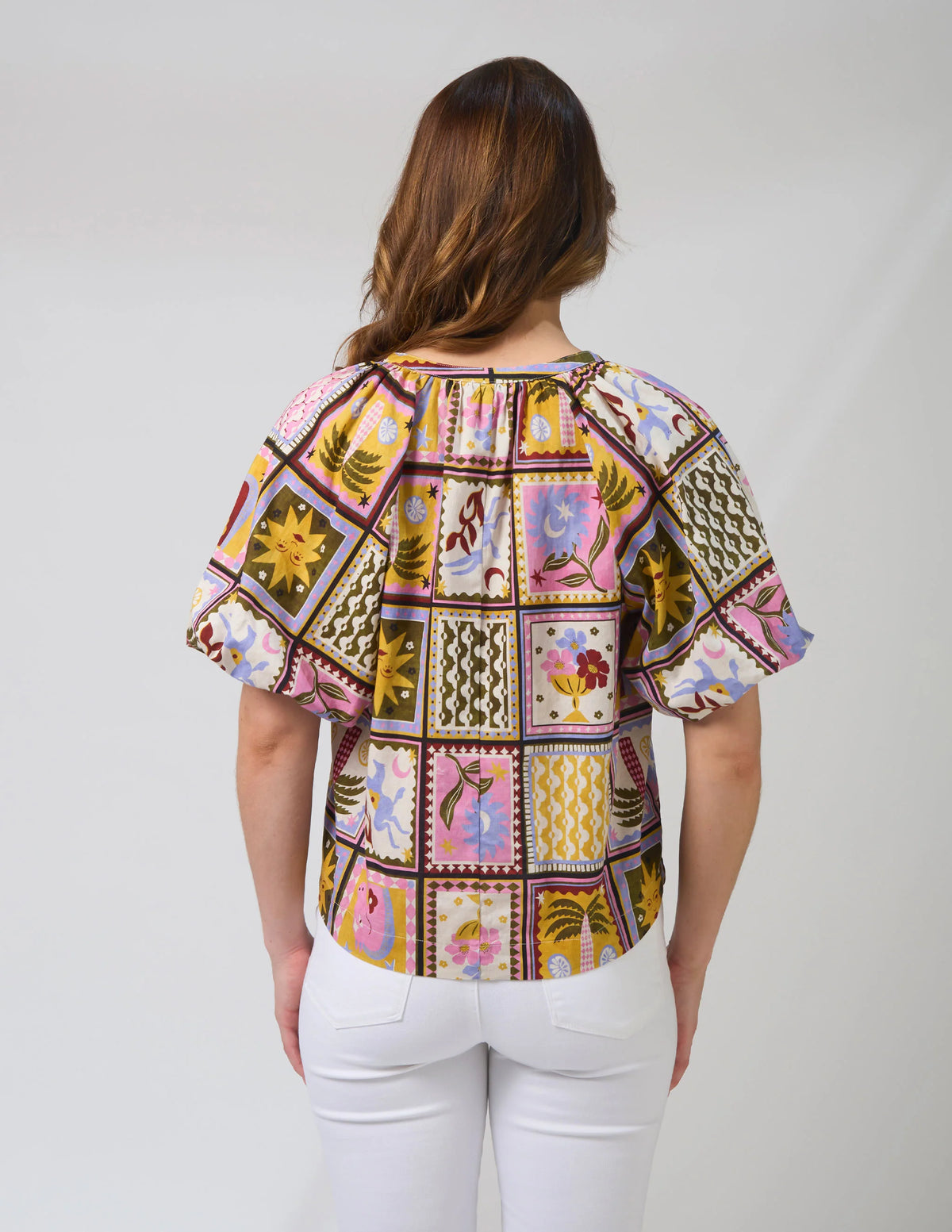 Stella Gemma Charlo Blouse - Memories of Morocco