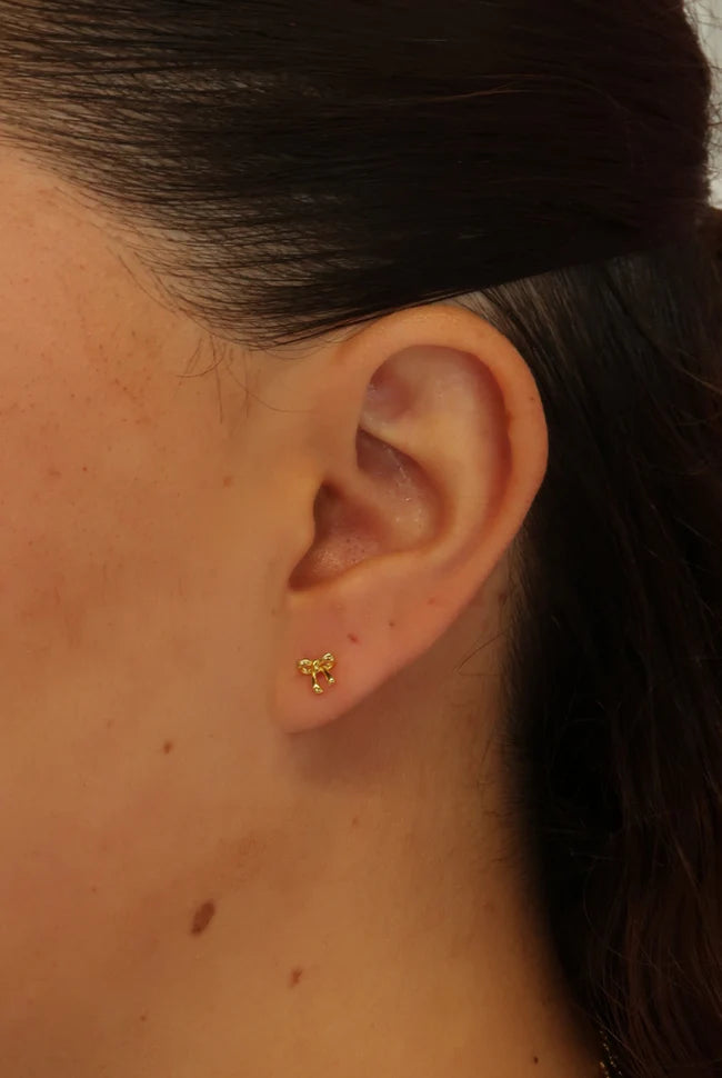 Zafino Charlotte Mini Stud - 925 Sterling Silver - Gold