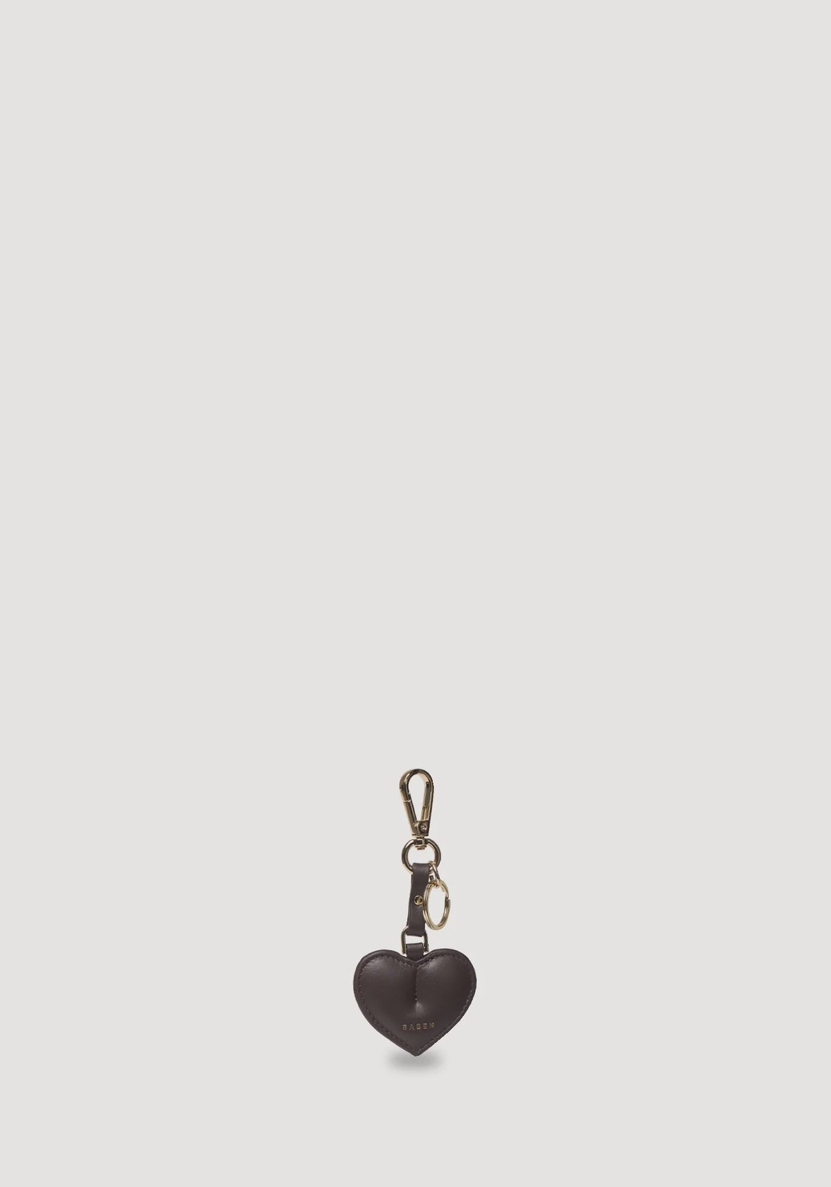 SABEN Charm Keyring - Heart Cacao