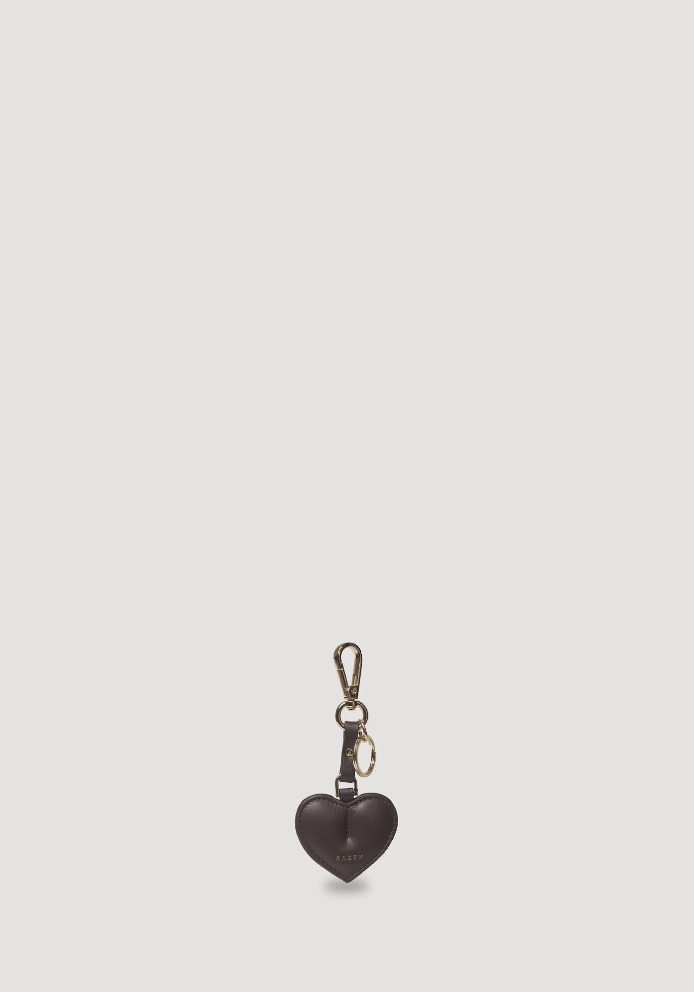 SABEN Charm Keyring - Heart Cacao
