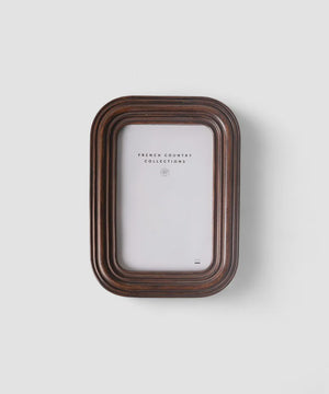 French Country Collections Chestnut Ribbed Photo Frame 4x6"