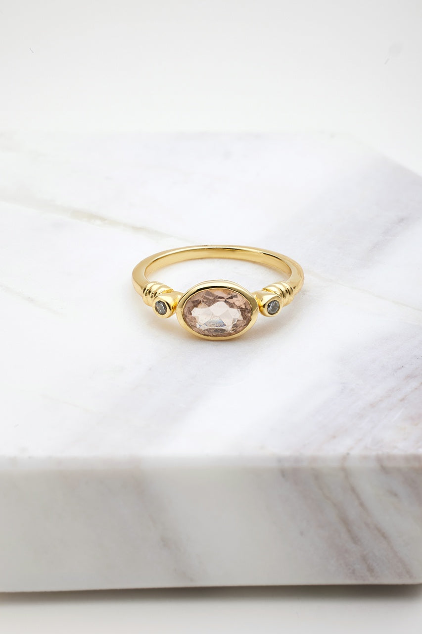 Chloe Ring - Morganite