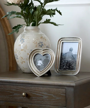 French Country Collections Chunky Double Rim Photo Frame 4 x 6"