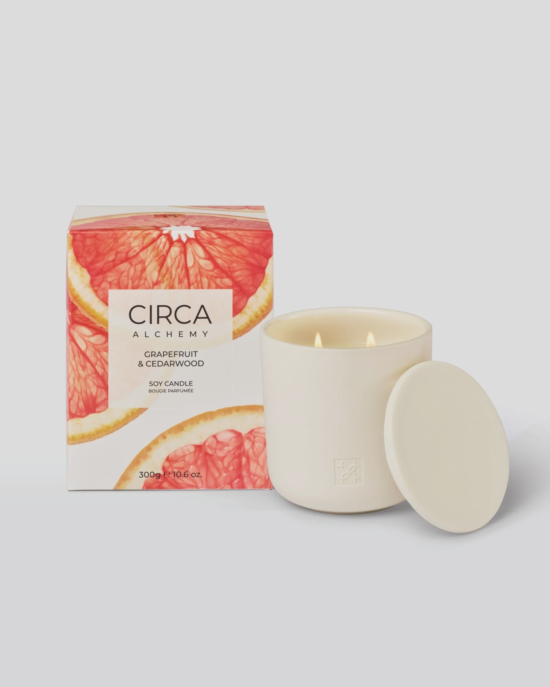 Circa 300g Candle - Alchemy - Grapefruit & Cedarwood