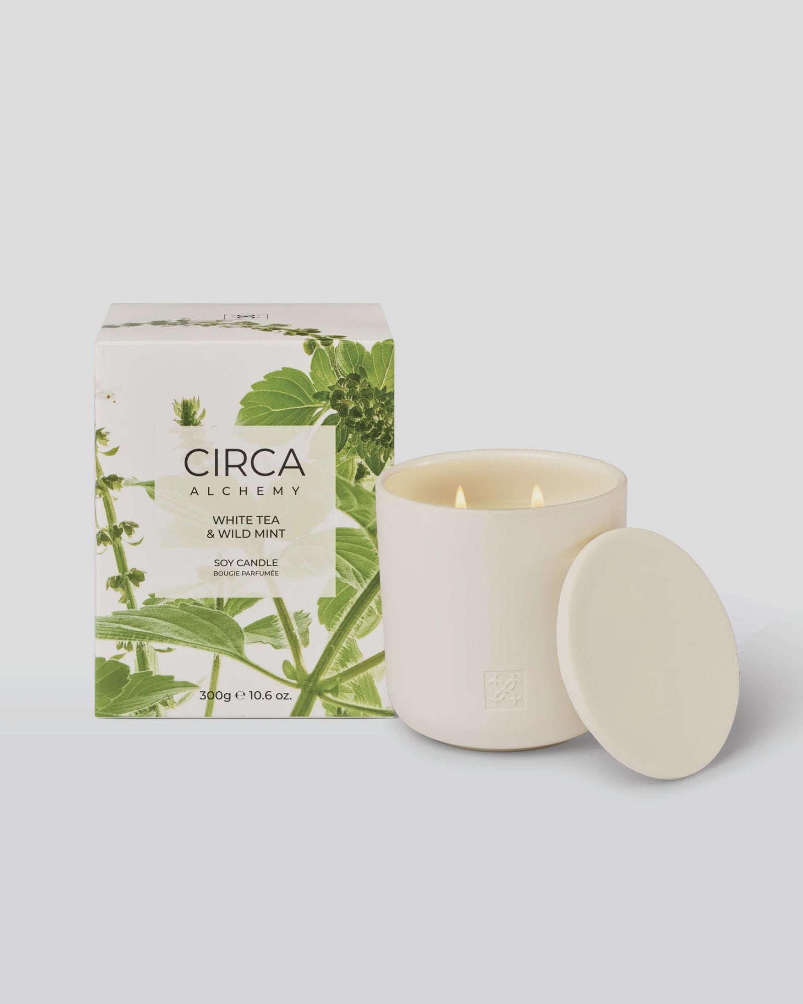 Circa 300g Candle - Alchemy - White Tea & Wild Mint