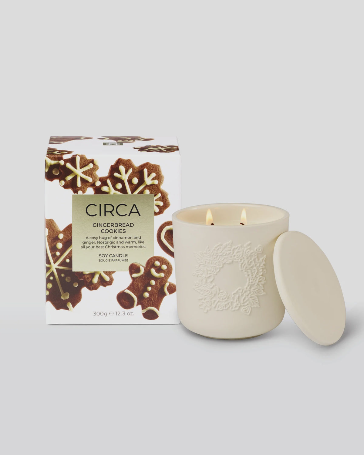 Circa Christmas Candle 300g - Gingerbread Cookies
