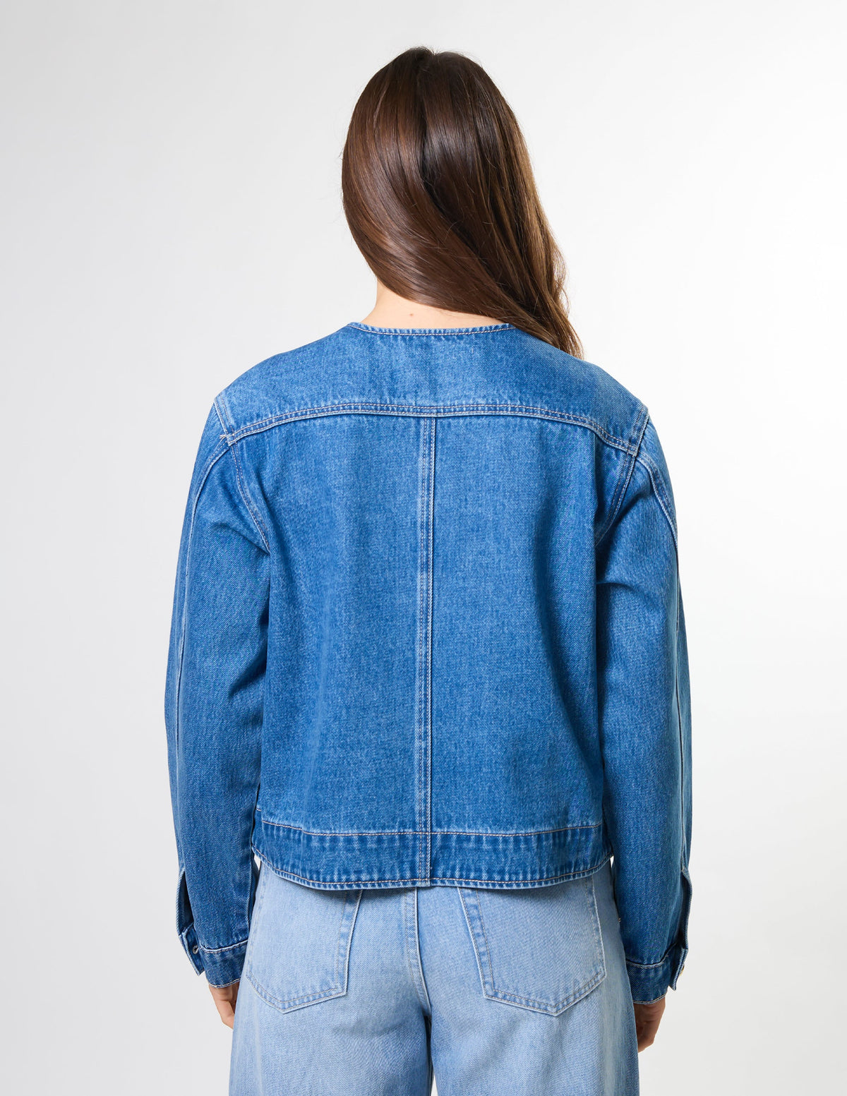 Stella+Gemma Clara Jacket - Mid Blue