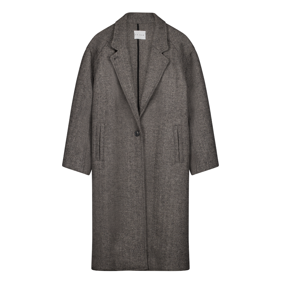 Sophie Store Classic Coat - Herringbone