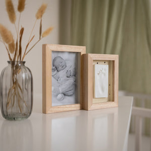 Petit Artichaut Clay Keepsake with Photo Duo Frame -Pretty Hearts