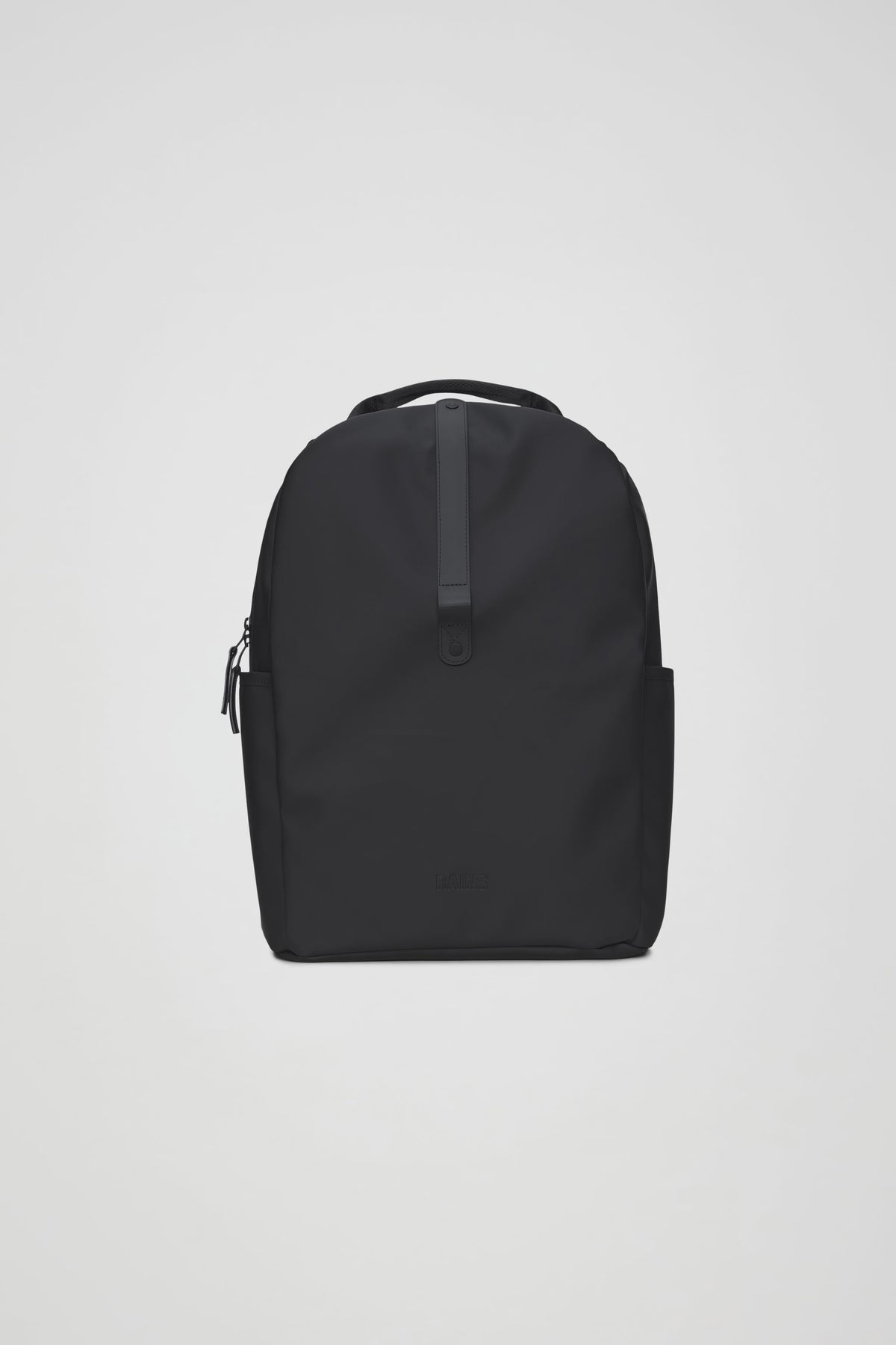 RAINS Clip Front Backpack - Black