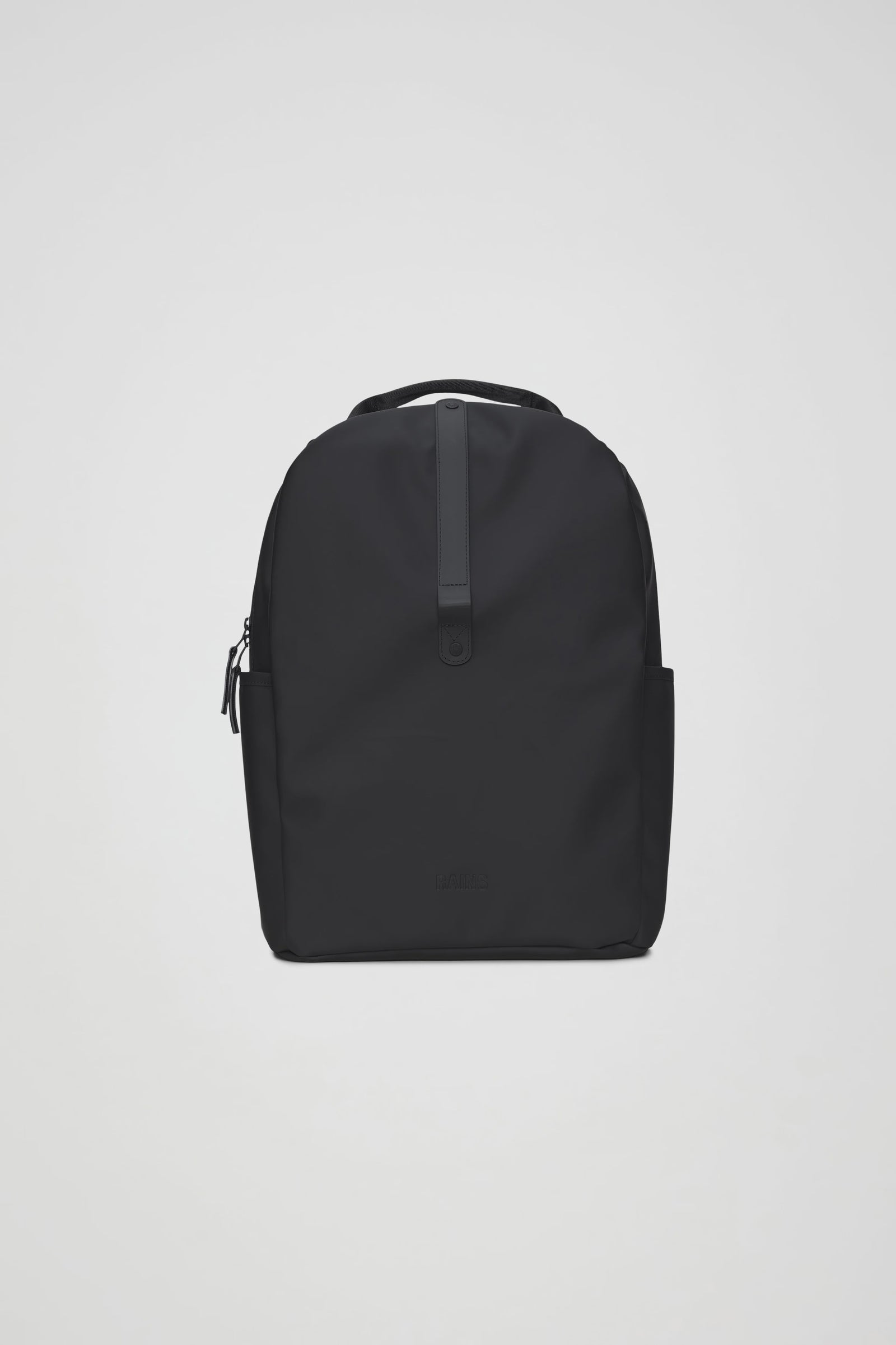 RAINS Clip Front Backpack - Black