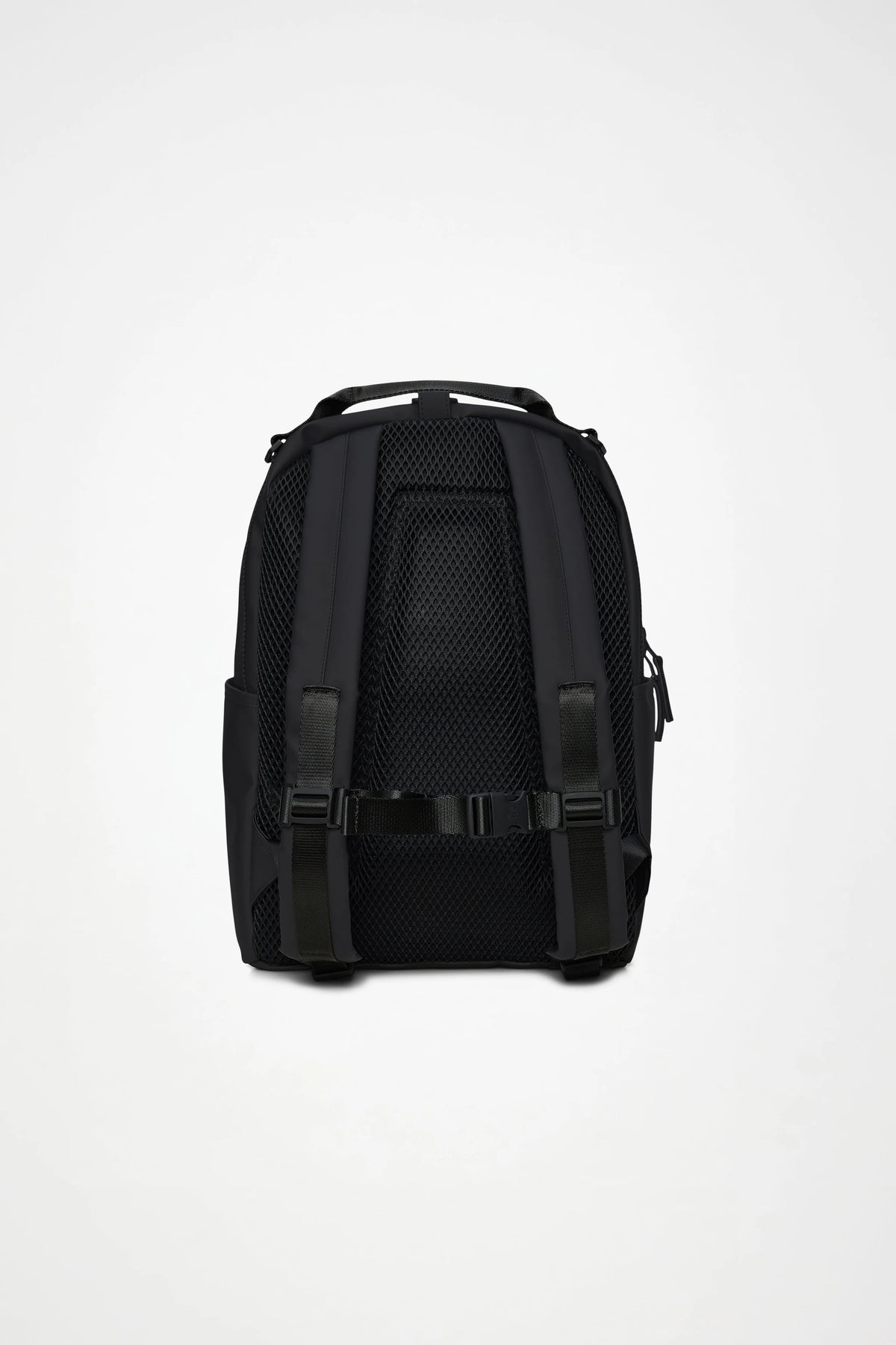 RAINS Clip Front Backpack - Black