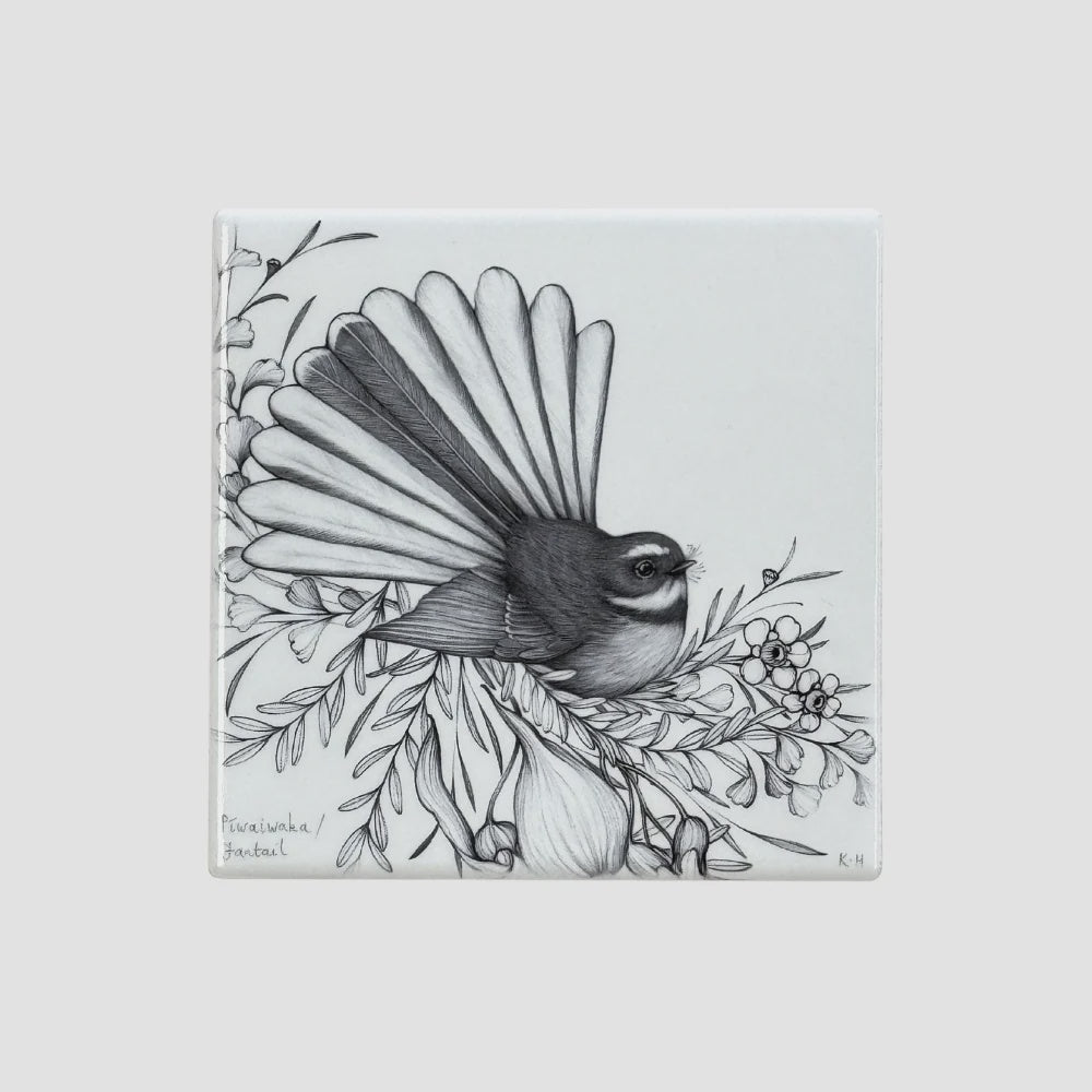 KATY HAYWARD COASTER - PĪWAIWAKA/ FANTAIL