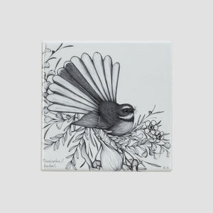 KATY HAYWARD COASTER - PĪWAIWAKA/ FANTAIL