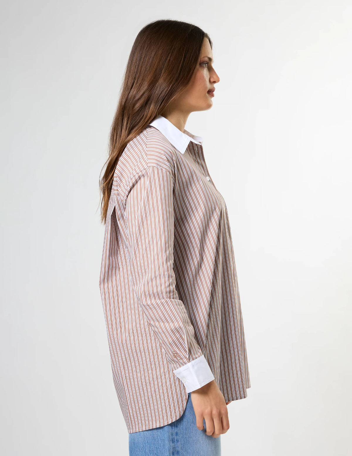 STELLA+GEMMA Connery Shirt - Boardroom Browns