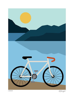Contemporary Frame with Glass Euro - Lakeside