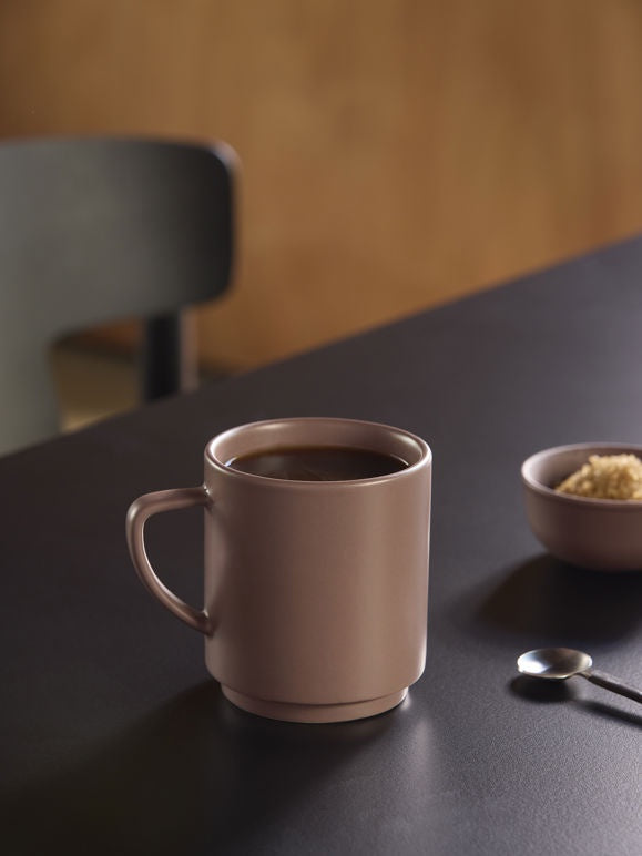 CITTA Copo Stacking Mug - Plum Tall Coffee Tea