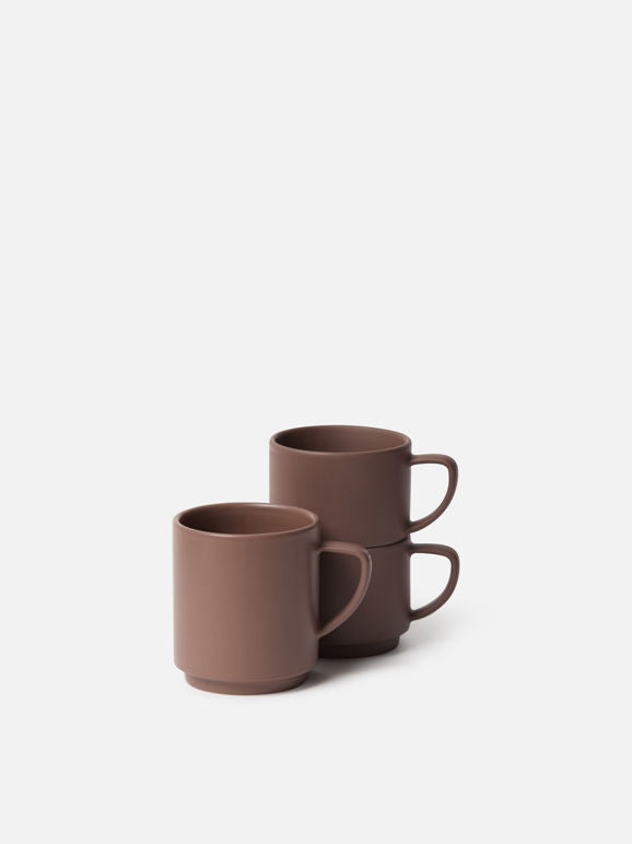 CITTA Copo Stacking Mug - Plum Tall Coffee Tea