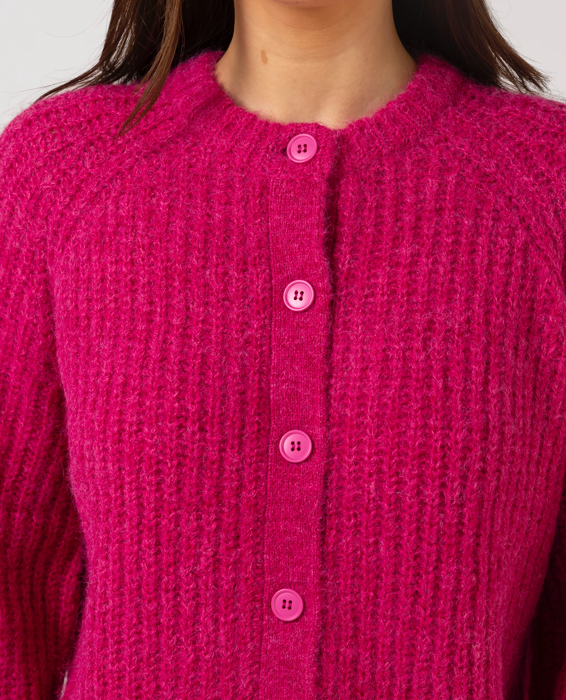 Corinne Cardigan - Fuschia AW25