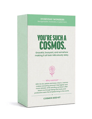 Everyday Wonders Seed Kit, Stems of Wonder is a collection of curious seed boxes and growing gifts, from intriguing little plants that move, mimic, react and surprise, to personality-inspired flower seed kits that match people to plants.