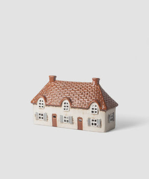 French Country Collections Cotswold Tea Light Cottage Ivory